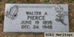 Walter A Pierce