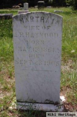 Martha I Haywood