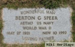 Berton Geary Speer