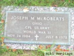 Corp Joseph M. Mcroberts