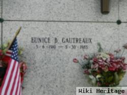 Eunice B Gautreaux