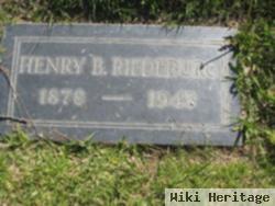 Henry B Riedeburg