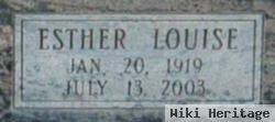 Esther Louise "lou" Daum Gibbs