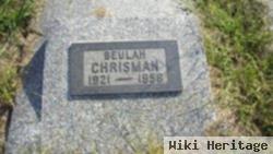 Beulah Mae Wesley Chrisman