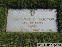 Lawrence E Proctor