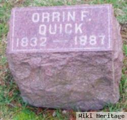 Capt Orrin F Quick