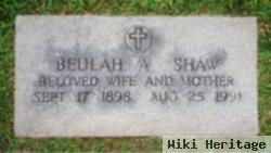 Beulah Elizabeth Adams Shaw