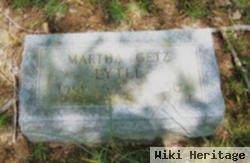 Martha Vinzella Getz Lytle