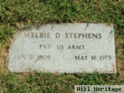 Welbie D Stephens