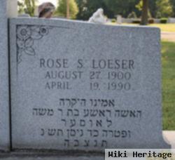 Rose S. Loeser