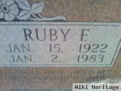 Ruby F Mixon