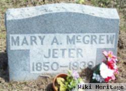 Mary A. Mcgrew Jeter