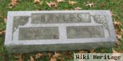 Olive E Bayles