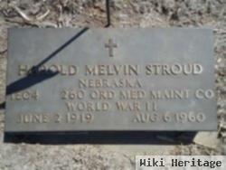Harold Melvin Stroud