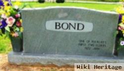 Johnnie W Bond