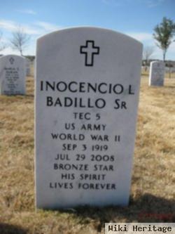 Inocencio L Badillo, Sr