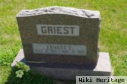Ernest F Griest