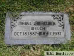 Mabel Lambourne Welch