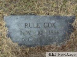 Rule Cox