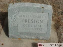 Almyra Isabelle Ader Preston