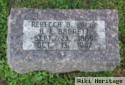 Rebecca O. Wright Barrett