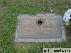 Mable K. Rowlett