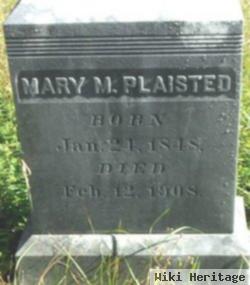 Mary M Plaisted