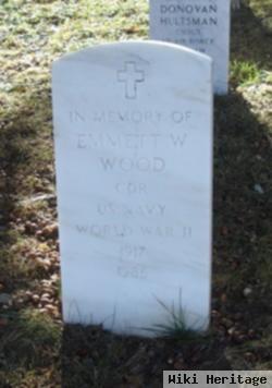 Cdr Emmett W. Wood