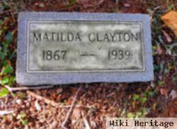 Matilda "tillie" Mcglosson Clayton