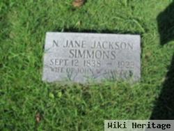 N. Jane Jackson Simmons