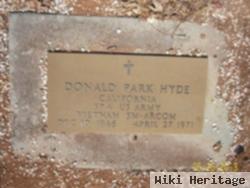 Donald Park Hyde