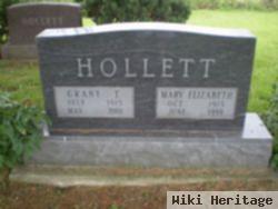 Mary Elizabeth Wildey Hollett