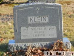 Walter H Klein