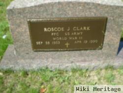 Pvt Roscoe J. Clark