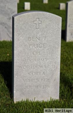 Benjamin Taft "ben" Price