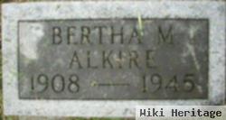 Bertha M. Montgomery Alkire