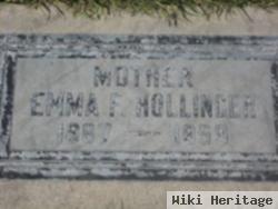 Emma F. Woodard Hollinger