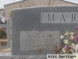 Matt A. Marak, Sr