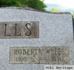 Roberta May Wells Wells