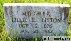 Lillie E Liston