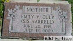 Emily V "sis" Harrell Culp