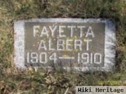 Fayetta Albert