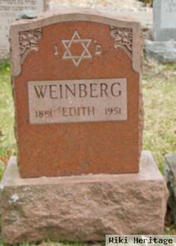 Edith Greenblatt Weinberg