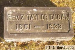 Rev Zachary Taylor Dugan