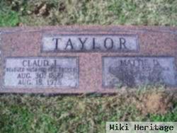 Claude Linzy Taylor