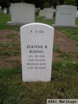 Jeanne Katherine Schneider Rising