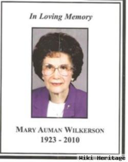 Mary Auman Wilkerson