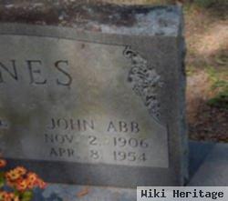 John Abb Jones