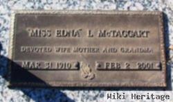 Edna L "miss Edna" Mctaggart