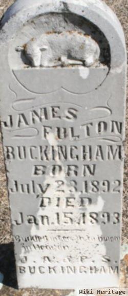 James Fulton Buckingham